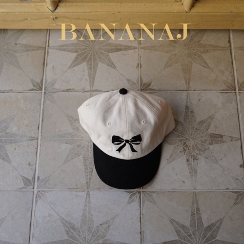 바나나제이)리본캡 모자