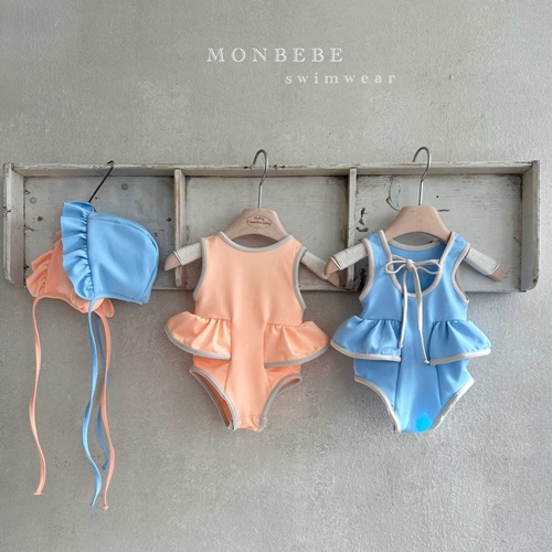 몽베베)네온프릴스윔슈트 수영복